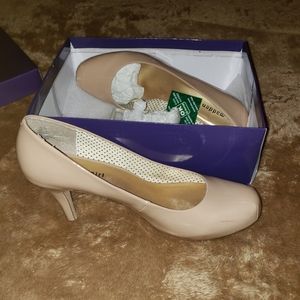 Patent leather heels